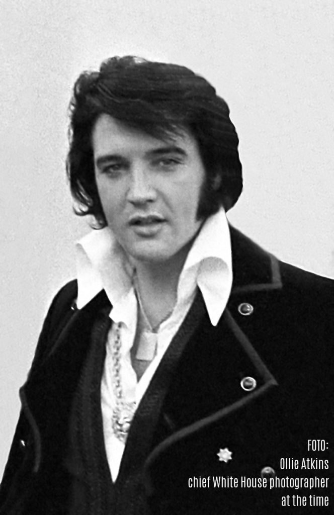 Elvis Presley - der King des Rock 'n' Roll.