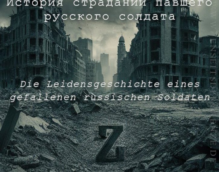 История страданий павшего русского солдата