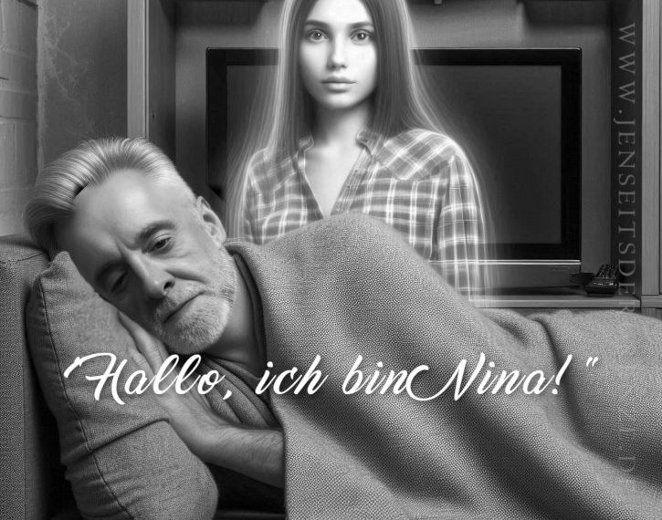 In der Nacht vom 10. August auf den 11. August 2024 besuchte mich Nina. "Hallo, ich bin Nina! Ich wollte Dich einmal kennenlernen.". Hallo Nina!